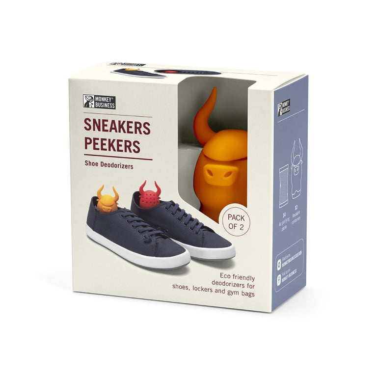 Monkey Business Geurvreters Sneakers Peekers set van 2 - Stieren