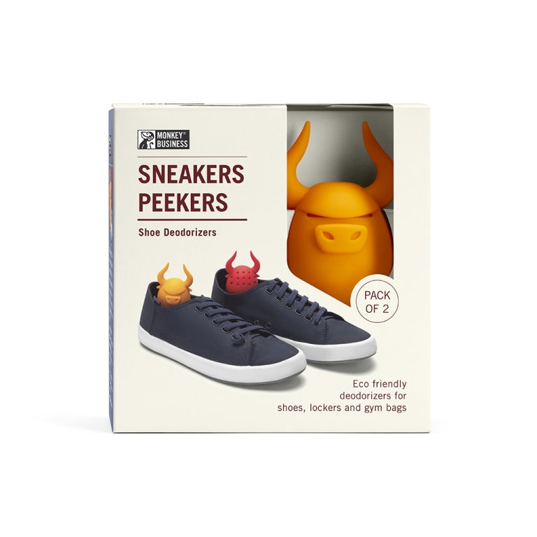 Monkey Business Geurvreters Sneakers Peekers set van 2 - Stieren