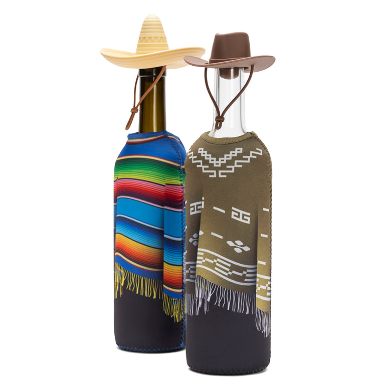 Monkey Business fleshoes & wijnstopper Desperados de Vino set van 4
