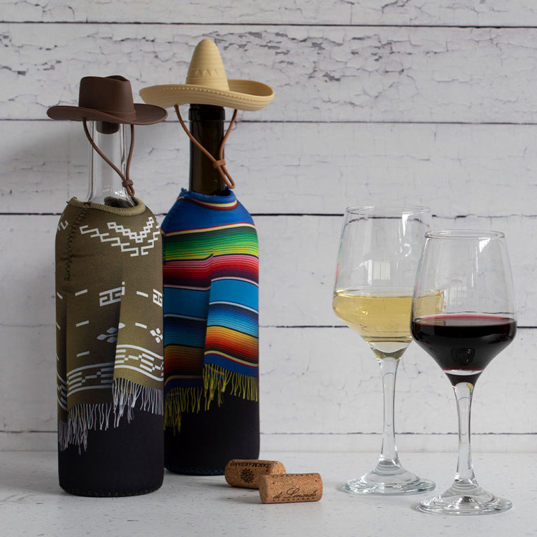Monkey Business fleshoes & wijnstopper Desperados de Vino set van 4