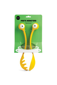 Ototo Pasta & opscheplepel Pasta Monsters - Geel