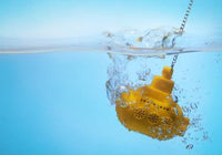 Ototo theefilter onder de thee geel