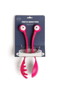 Ototo Pastalepel & opscheplepel Pasta Monsters - Roze