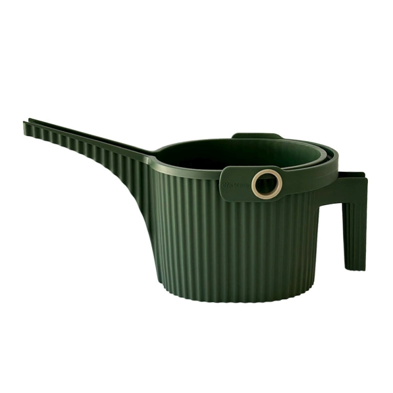 Hachiman Gartenkäfer-Gießkanne – 1,5 l – Dunkelgrün