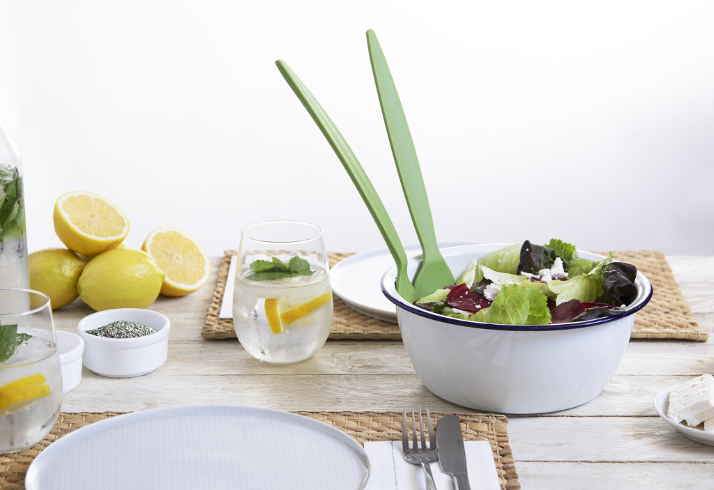 Peleg Design Citruspers en saladebestek 2-in-1 Juicepair