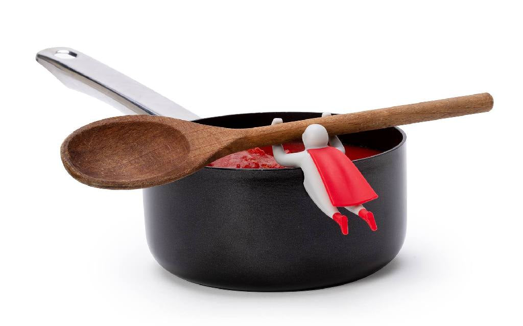 Peleg Design Lepelhouder en stoomaflater Steaman