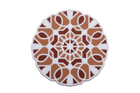 Peleg Design Onderzetter TriveTile set van 3 - Bruin