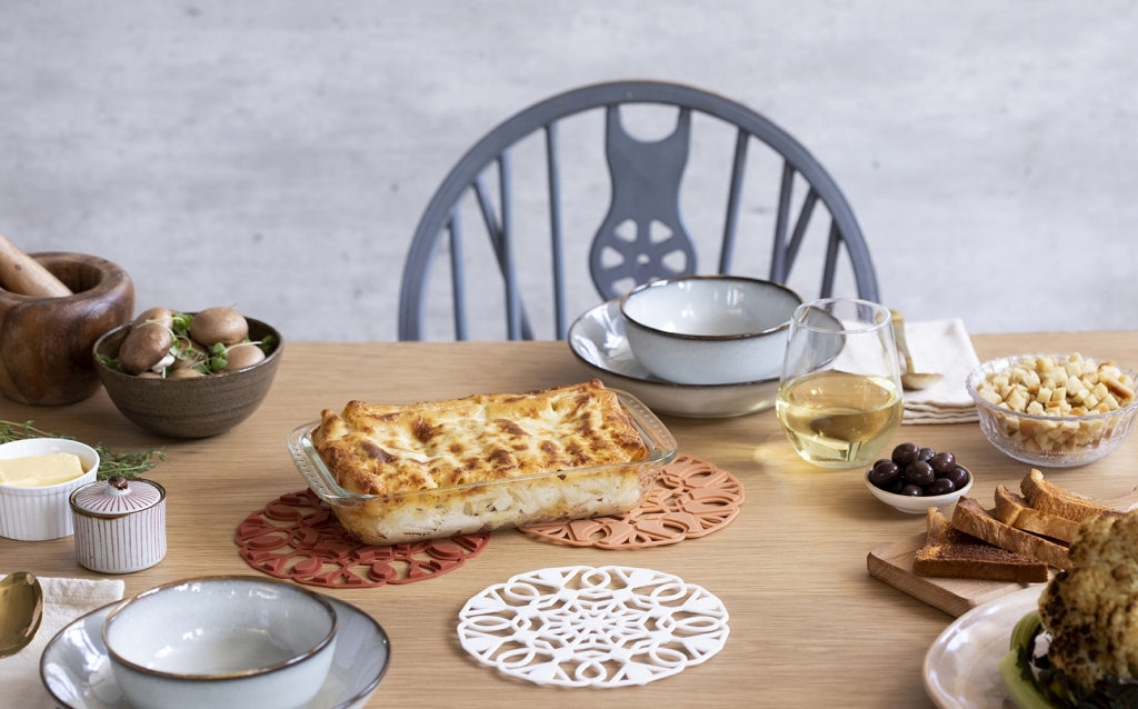Peleg Design Onderzetter TriveTile set van 3 - Bruin