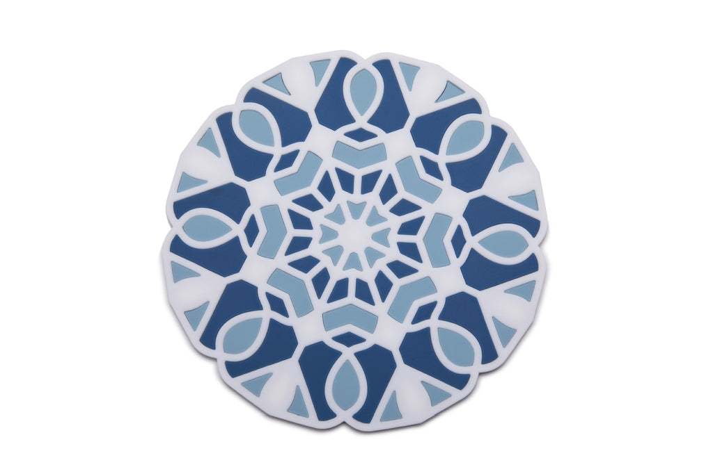 Peleg Design Onderzetter TriveTile set van 3 - Blauw