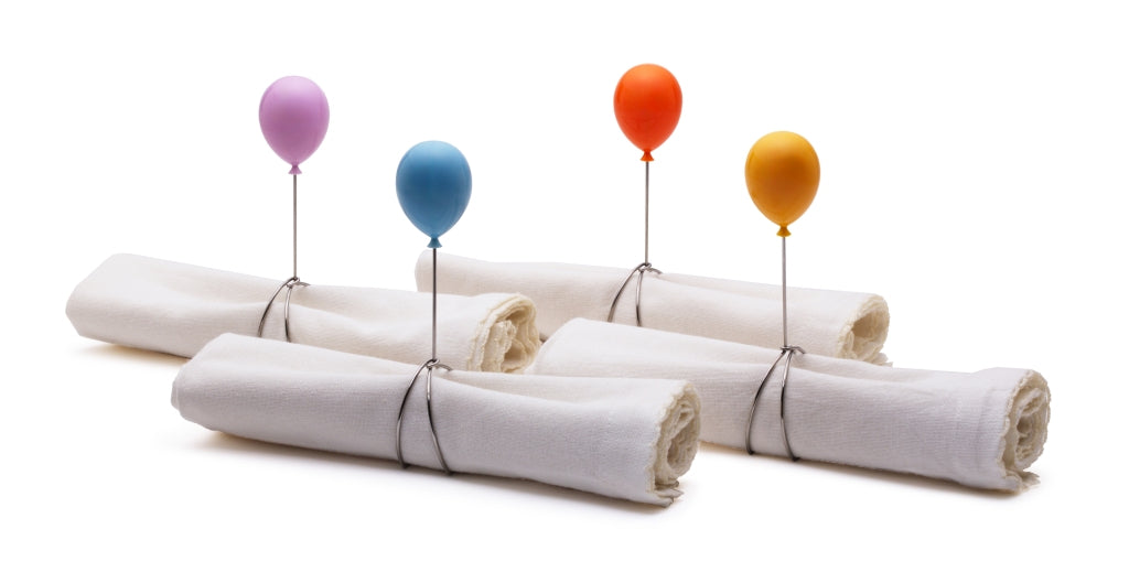 Peleg Design Servetringen Balloonapkins set van 4