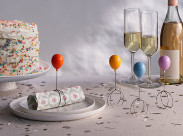 Peleg Design Napkin Rings Balloonapkins Set of 4