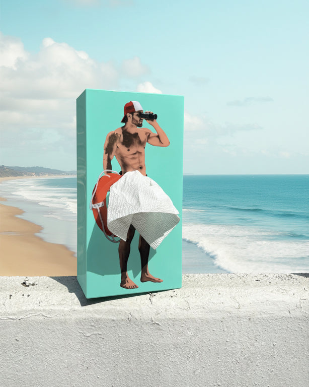 Spextrum Tissue Holder Tissue Up Boy - Blue