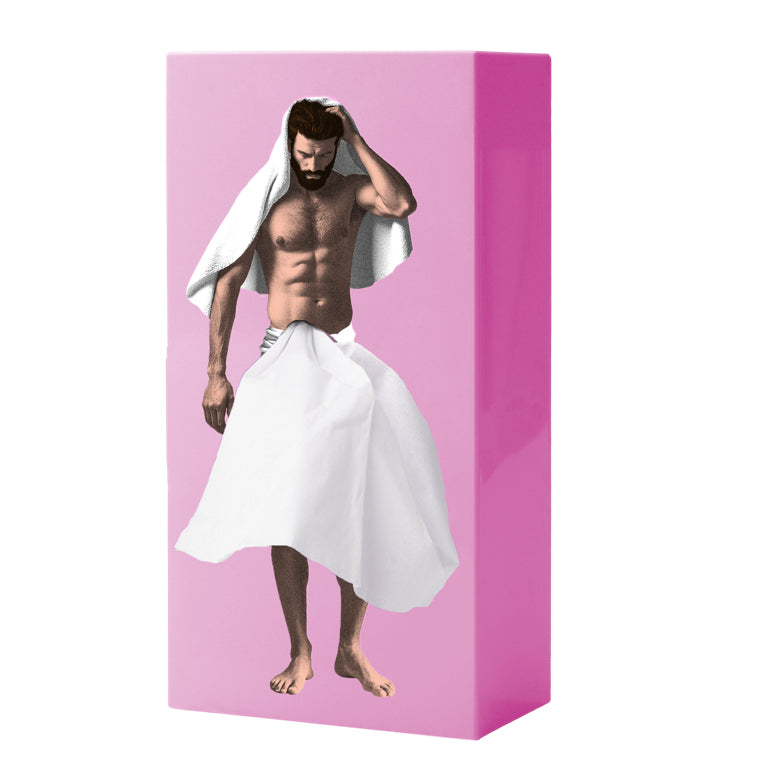 Spextrum Tissue Holder Tissue Up Boy - Pink