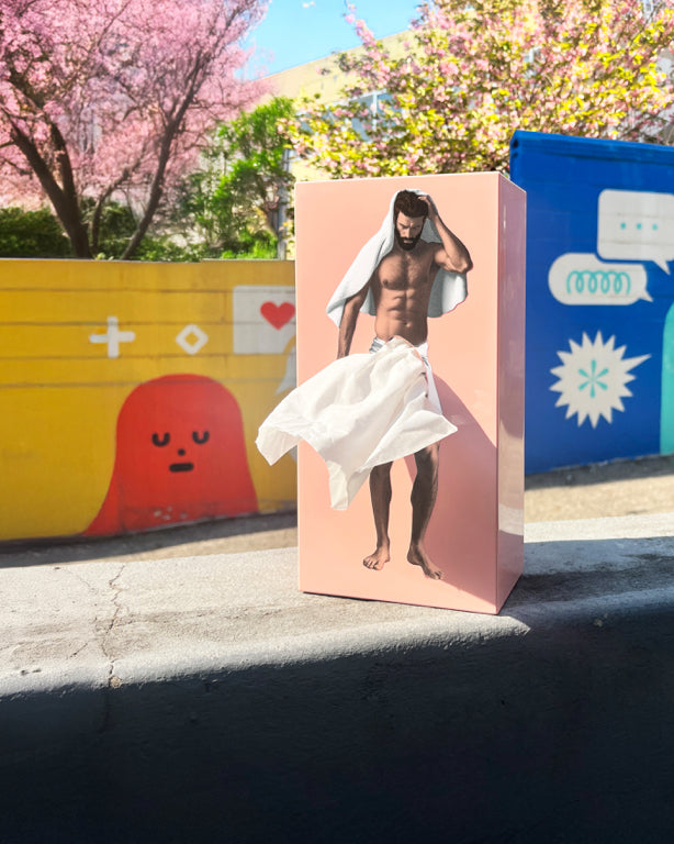 Spextrum Tissue Holder Tissue Up Boy - Pink