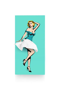 Spextrum Tissuehouder Tissue Up Girl - Hemelsblauw