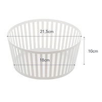 Yamazaki Tower Fruit Basket Deep - White