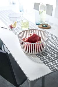 Yamazaki Tower Fruitmand diep - Wit sfeer foto