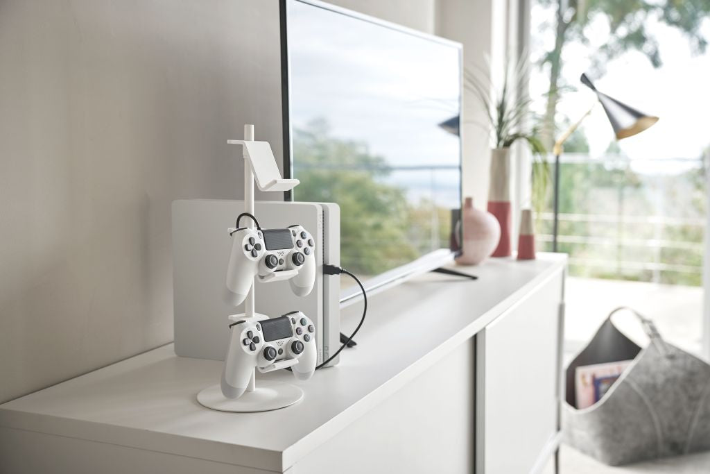 Yamazaki Smart Holder for Game Controller White