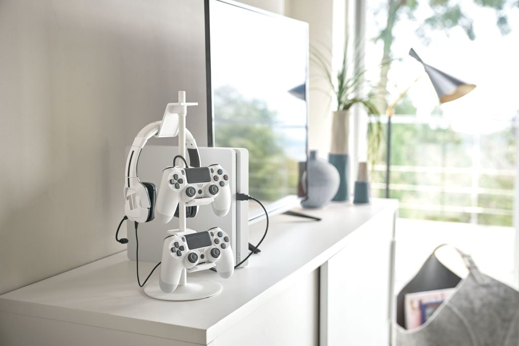 Yamazaki Smart Holder for Game Controller White