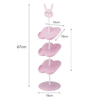 Yamazaki Shoe Rack Kids - Pink Rabbit