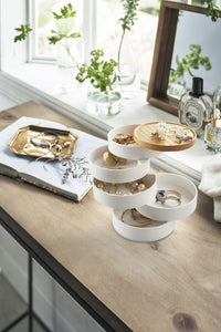 Yamazaki Tosca Jewelry Organizer 5-Tier - White