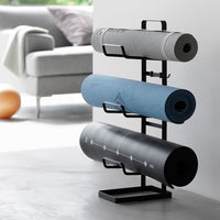 Yamazaki Tower Storage Rack voor fitnessaccessoires - Zwart sfeer