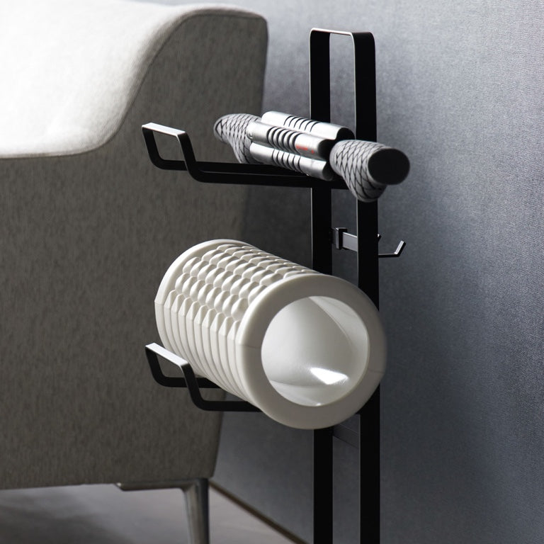 Yamazaki Tower Aufbewahrungsregal für Fitnesszubehör – Schwarz