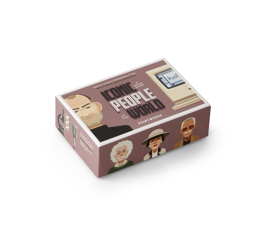 Printworks Memory-Spiel – Ikonische Personen