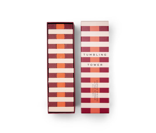 Printworks Game Play - Tumbling Tower - Red/Orange