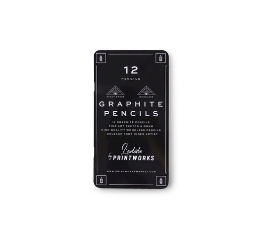 Printworks Kleurpotloden set van 12 - Graphite