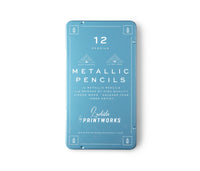 Printworks Kleurpotloden set van 12 - Metallic