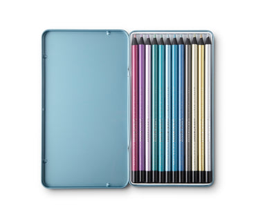 Printworks Kleurpotloden set van 12 - Metallic