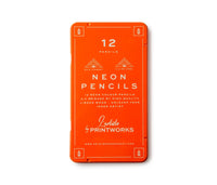 Printworks Kleurpotloden set van 12 - Neon