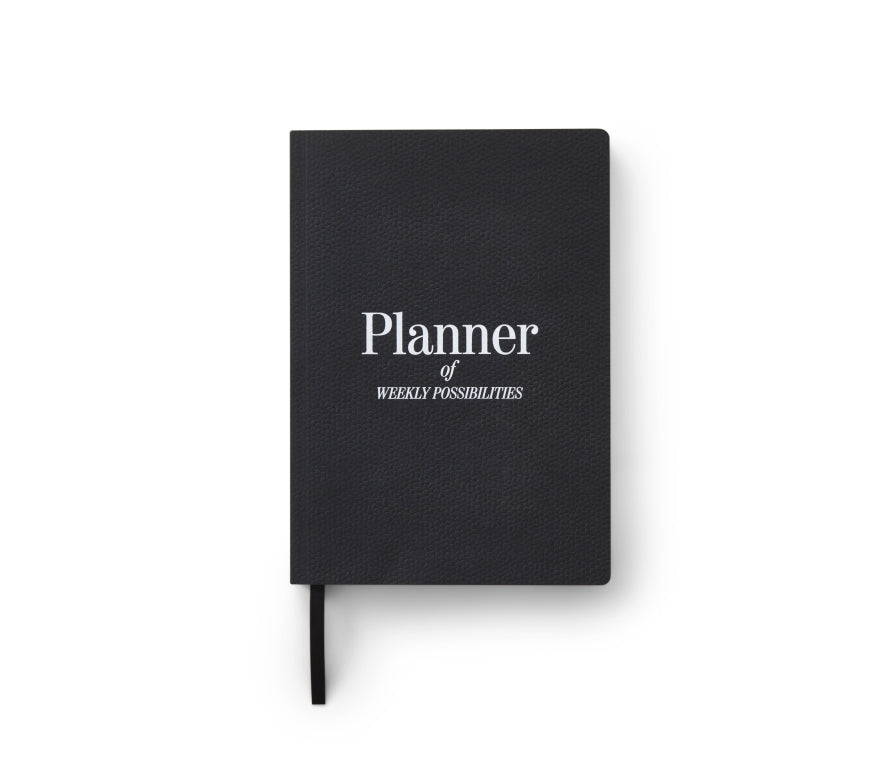 Printworks Weekplanner - Tijdloos - Zwart