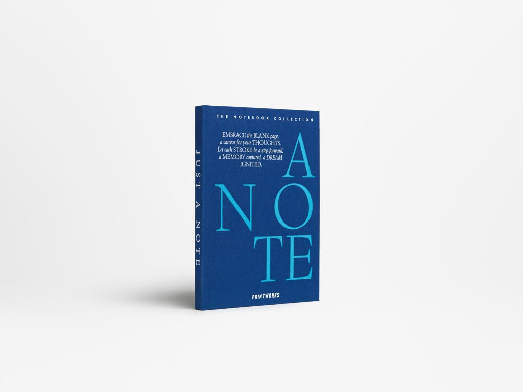 Printworks Notitieboek - Just a Note - Blauw