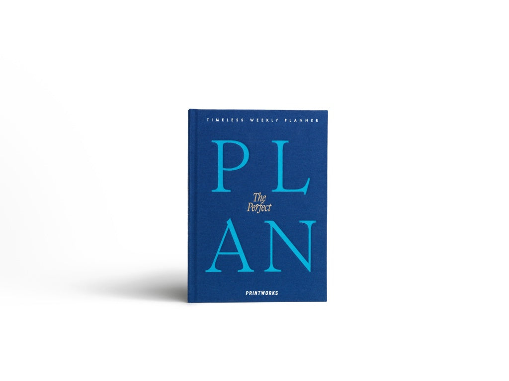 Printworks Weekplanner - Het Perfecte Plan - Blauw