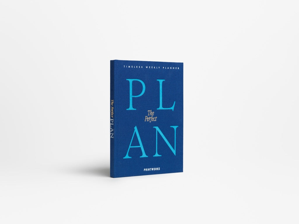Printworks Weekplanner - Het Perfecte Plan - Blauw
