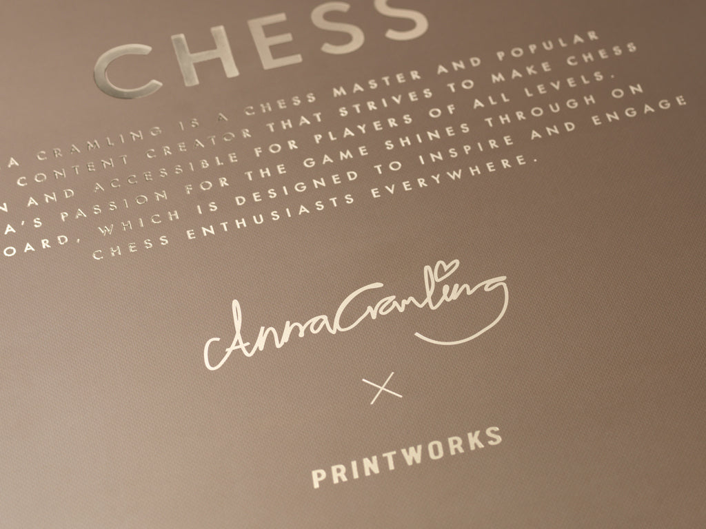 Printworks Game Classic - Chess Game - Anna Cramling Edition
