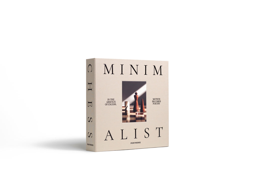 Printworks Game - Wooden Chess Game - The Minimalist