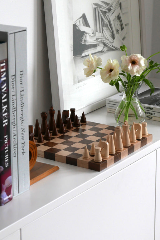 Printworks Game - Wooden Chess Game - The Minimalist