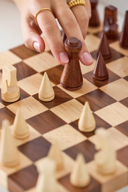 Printworks Game - Wooden Chess Game - The Minimalist