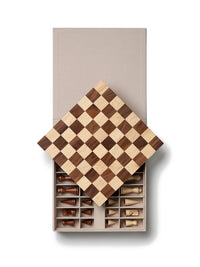 Printworks Game - Wooden Chess Game - The Minimalist