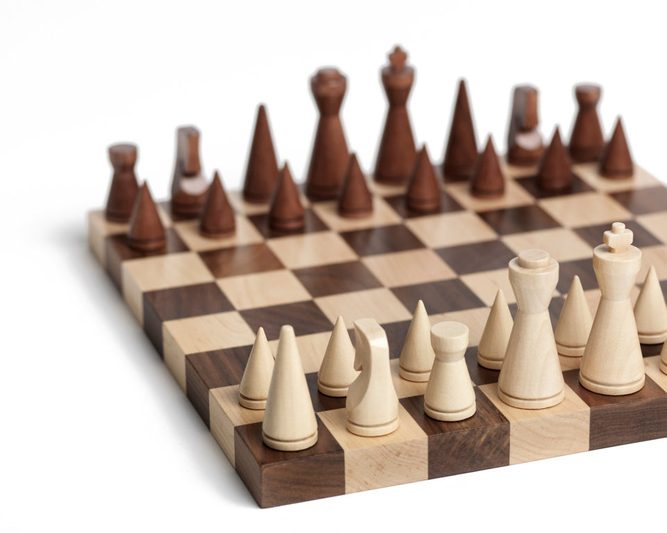 Printworks Game - Wooden Chess Game - The Minimalist