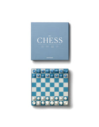 Printworks Classic Chess Game - Dusty Blue