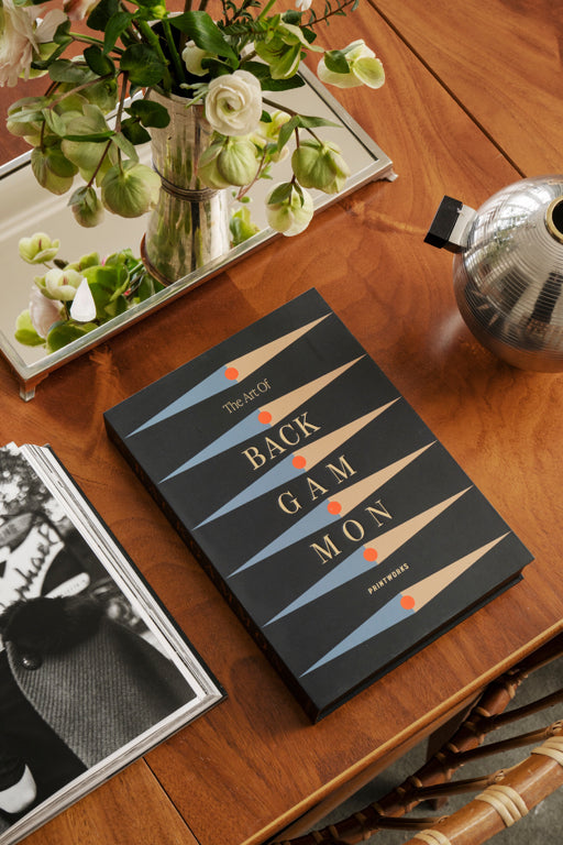 Printworks Spel Classic  Art of Backgammon - Antraciet