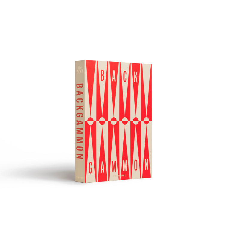 Printworks Spel Classic - Kunst van Backgammon - Rood/Crème