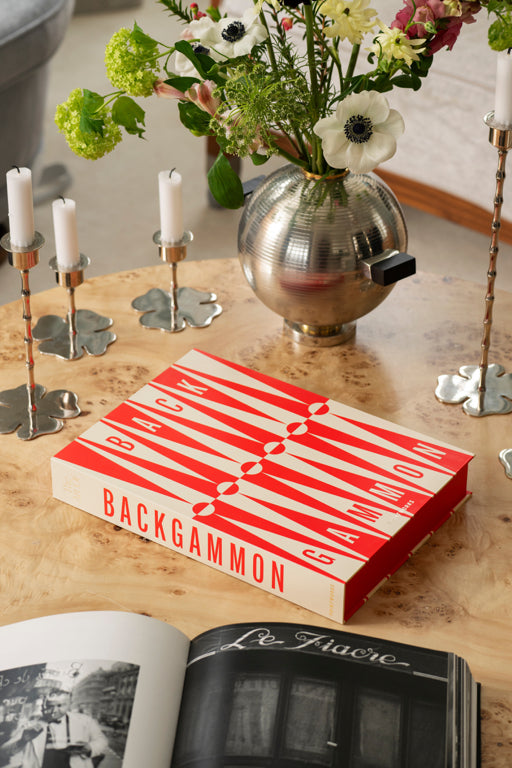 Printworks Game Classic – Art of Backgammon – Rot/Creme