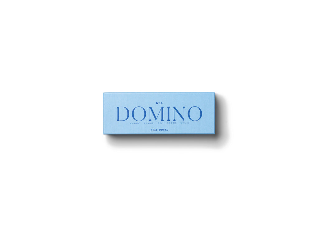 Printworks Game Classic - Domino - Blue