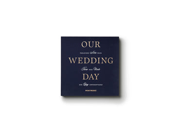 Printworks Gastenboek bruiloft - Donkerblauw