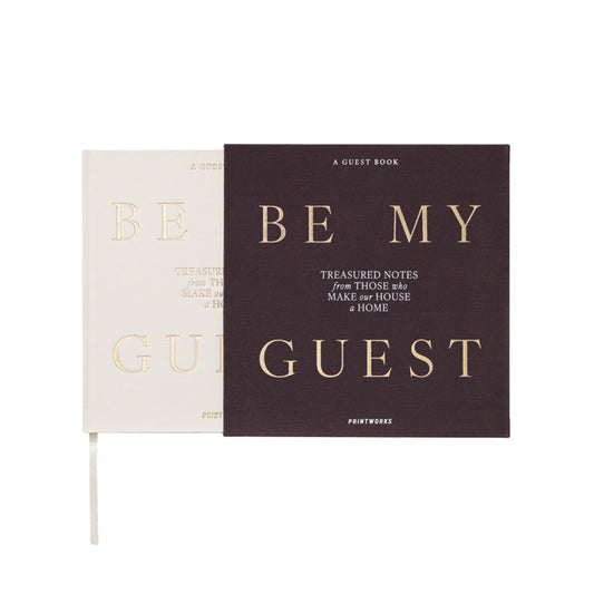 Printworks Guestbook - Anthracite/White